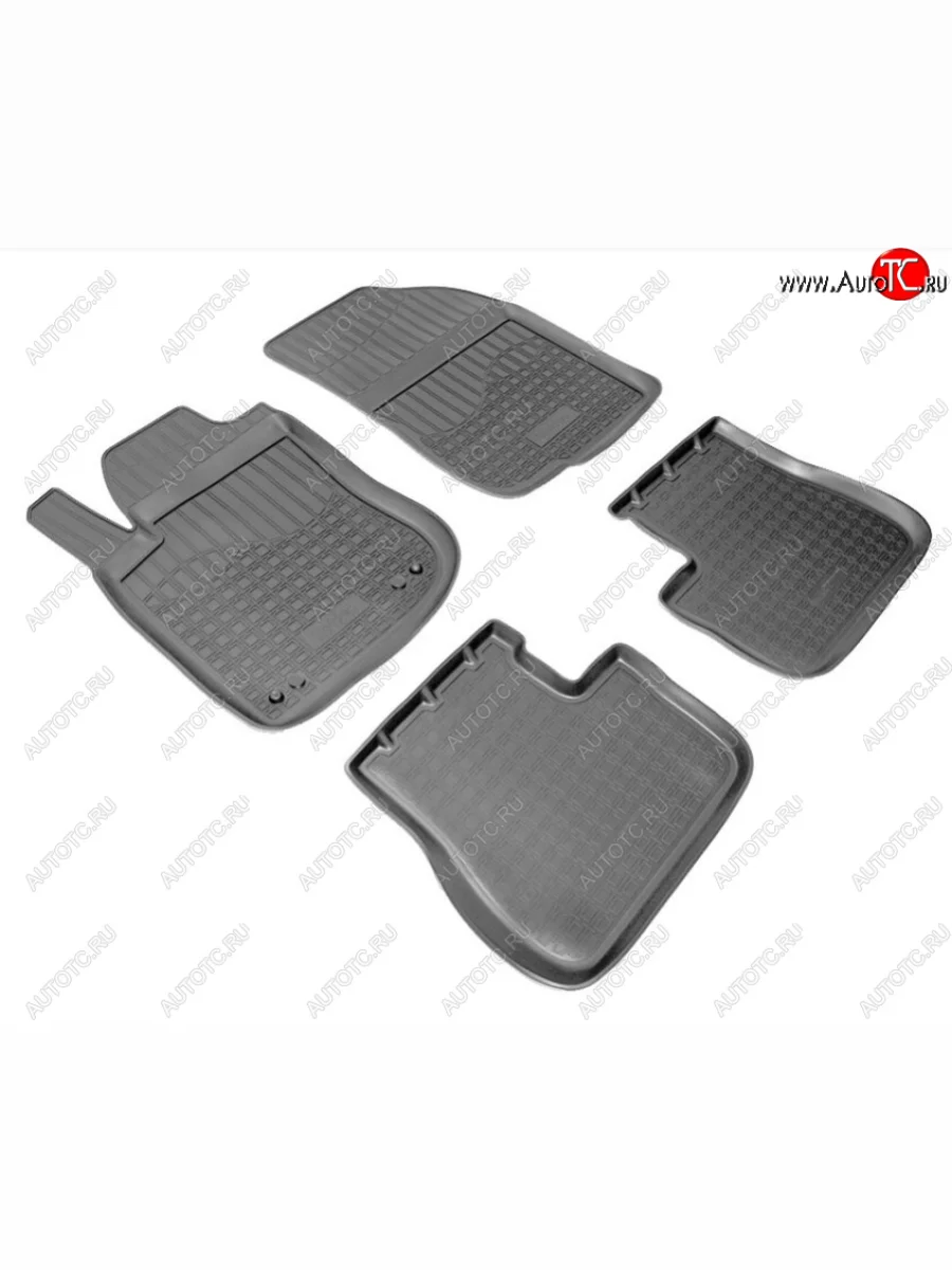 Комплект ковриков в салон Norplast Unidec Peugeot 208 1 (2012-2019) (Цвет: черный)  в Самаре Самарской области