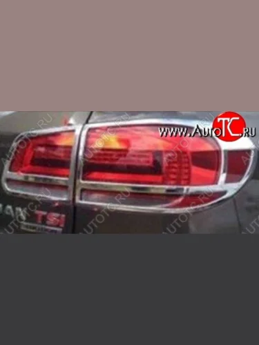 Накладки на фонари (рестайлинг) СТ v2 Volkswagen Tiguan NF рестайлинг (2011-2017)