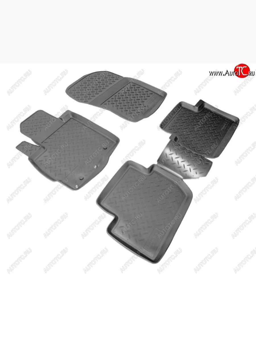 Комплект ковриков в салон Norplast Unidec Peugeot 4007 (2007-2012) (Цвет: черный)  в Керчи Республика Крым