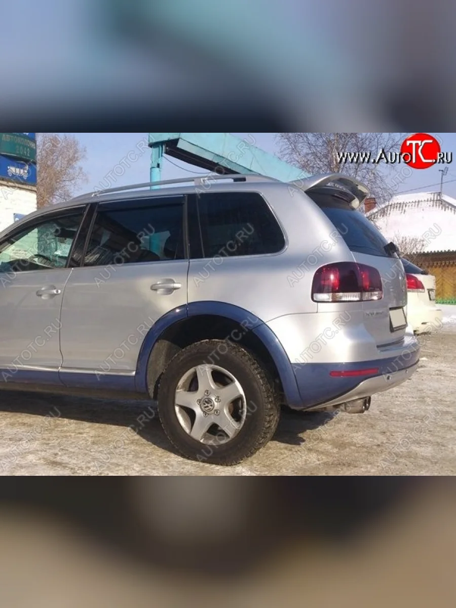 Спойлер ABT-style Volkswagen Touareg 1 GP рестайлинг (2006-2010) (Неокрашенный)  в Самаре Самарской области