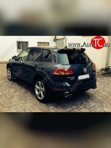 Спойлер ABT-style Volkswagen Touareg 2 NF дорестайлинг (2010-2014)