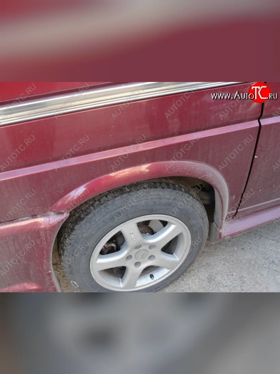 Накладки на колёсные арки CT v2 Volkswagen Caravelle T4 рестайлинг (1995-2003) (Неокрашенные)  в Керчи Республика Крым