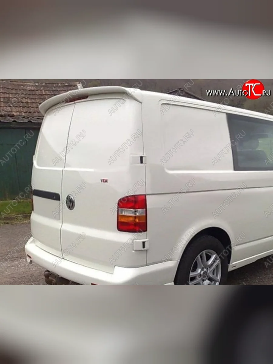 Лип спойлер Распашонка Volkswagen Transporter T5 дорестайлинг (2003-2009) (Неокрашенный)  в Самаре Самарской области