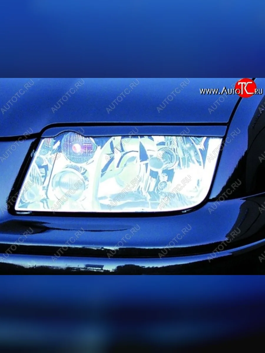 Реснички на фары CT Volkswagen Jetta A4 седан (1998-2005) (Неокрашенные)  в Перми Пермском крае