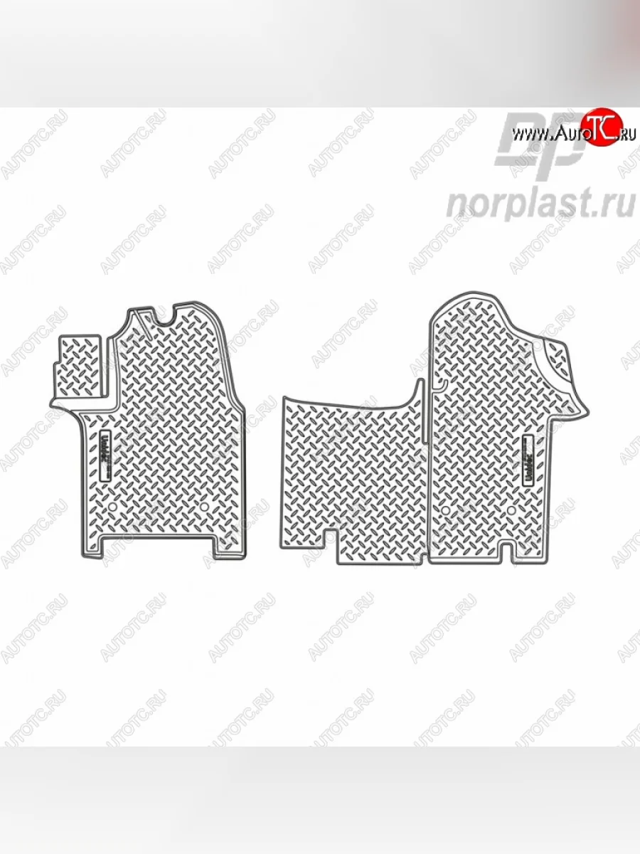Комплект ковриков в салон Norplast Renault Master FV,JV фургон дорестайлинг (2010-2015)  с доставкой в г. Керчь
