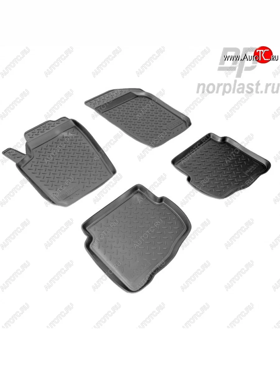 Комплект ковриков в салон Norplast Seat Ibiza 6L хэтчбэк 3 дв. дорестайлинг (2002-2006)  в Перми Пермском крае