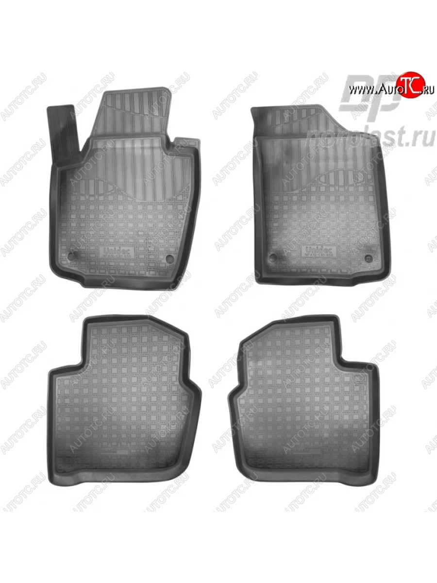 Комплект ковриков в салон Norplast Skoda Rapid NH3 дорестайлинг лифтбэк (2012-2017)  в Перми Пермском крае