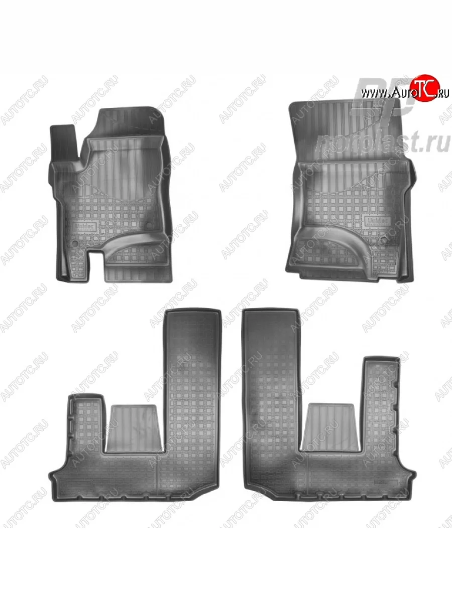 Комплект ковриков в салон Norplast SSANGYONG Stavic MPV5 (2013-2018)  в Керчи Республика Крым