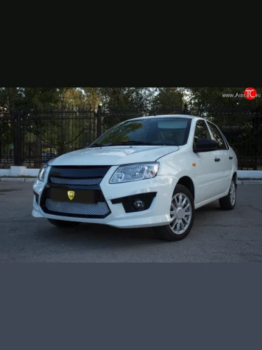 Передний бампер Экстер Лада ВАЗ Гранта ( 1 2191,  2190) (2011-2017) лифтбэк дорестайлинг , седан  дорестайлинг