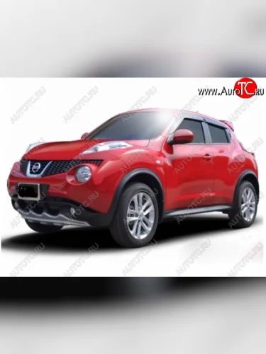 Накладка на передний бампер Impul-style Nissan Juke 1 YF15 дорестайлинг (2010-2014)