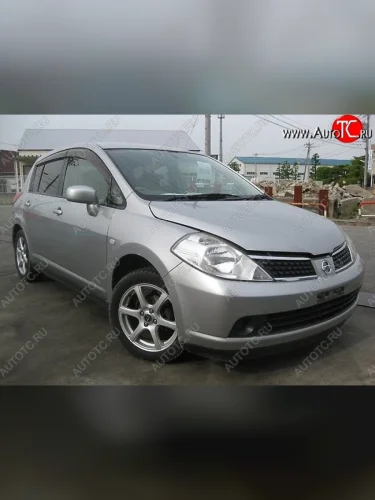 Комплект дефлекторов окон СТ Nissan Tiida 2 C12 хэтчбек (2011-2019)
