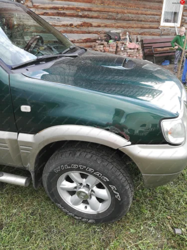 Правое переднее пластиковое крыло (левый руль) Стандарт Nissan Terrano2  R20 (1999-2006) 2-ой рестайлинг