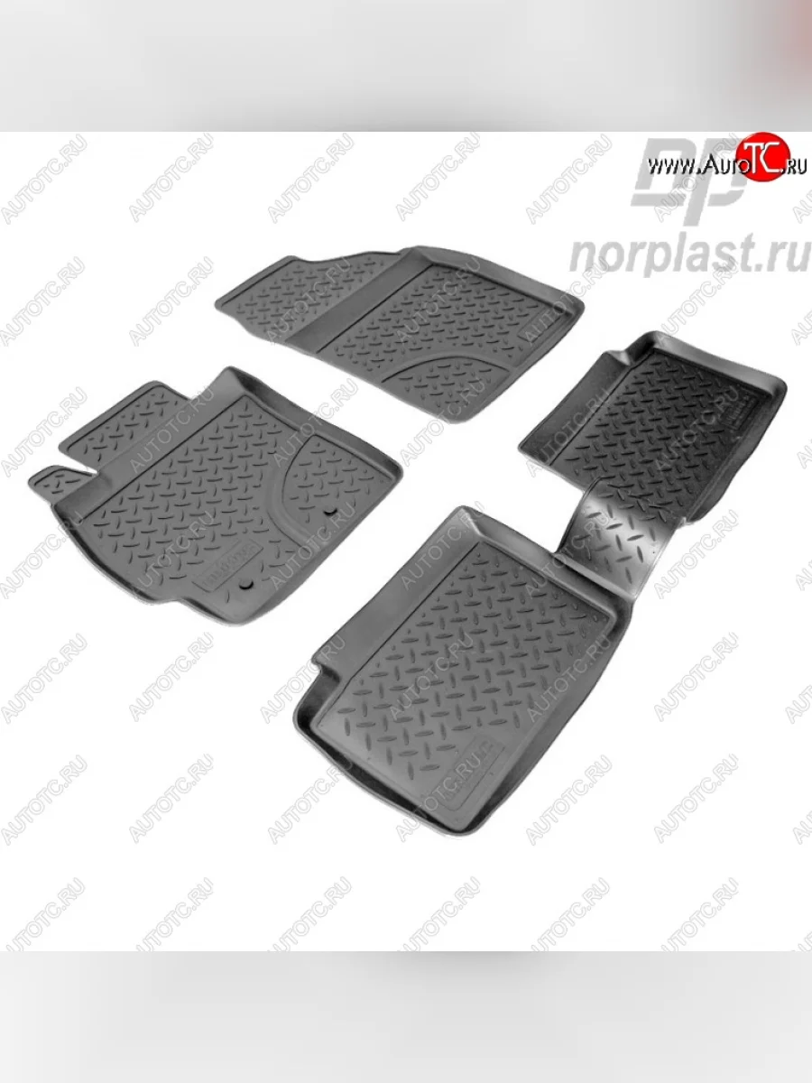 Комплект ковриков в салон Norplast Toyota Auris E150 хэтчбэк 5 дв. дорестайлинг (2006-2010)  в Керчи Республика Крым