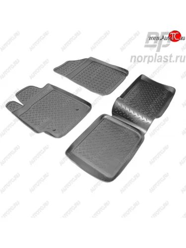 Комплект ковриков в салон Norplast Toyota Camry XV40 рестайлинг (2009-2011)