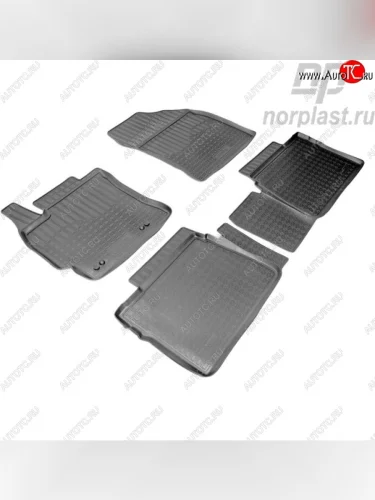 Комплект ковриков в салон Norplast Toyota Corolla  E180 (2013-2019) дорестайлинг, рестайлинг