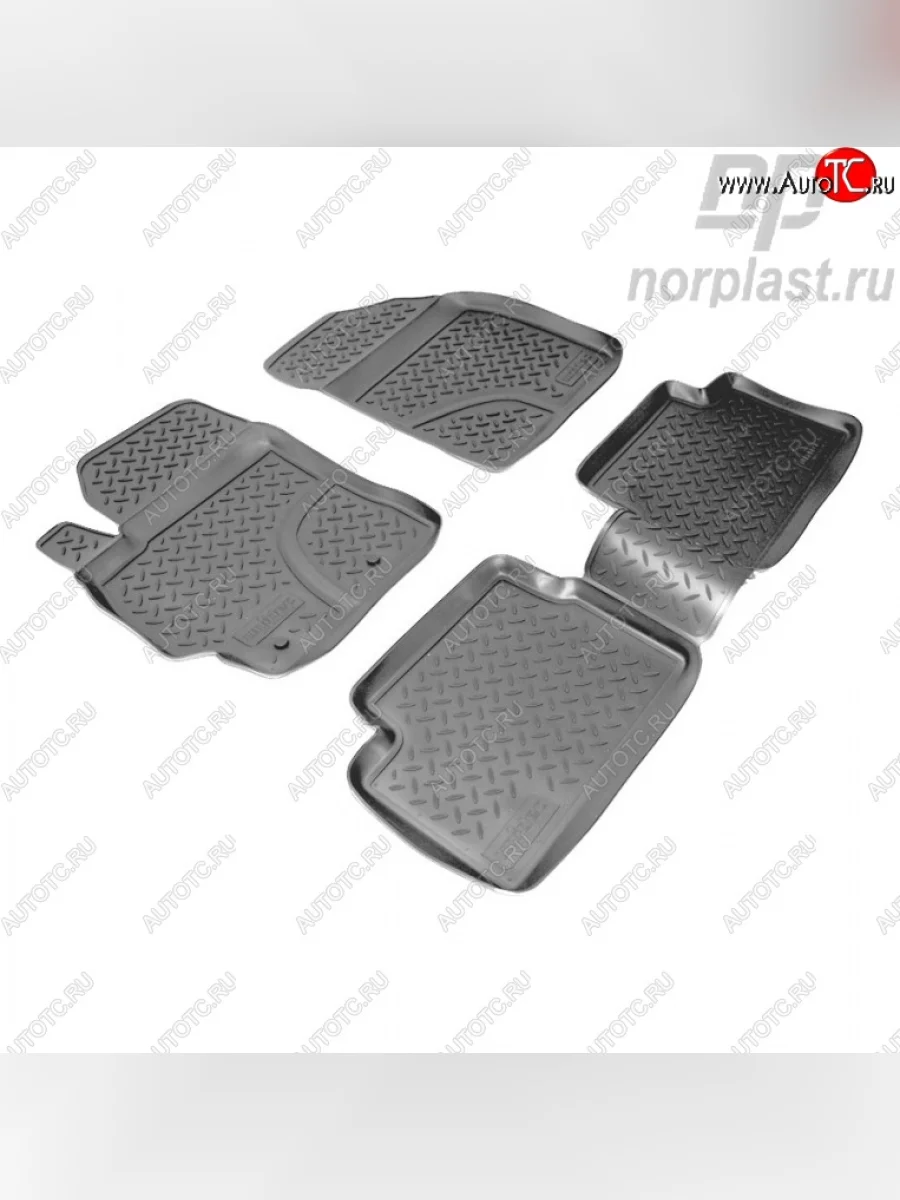 Комплект ковриков в салон Norplast Toyota Corolla E150 седан дорестайлинг (2006-2010)  в Керчи Республика Крым