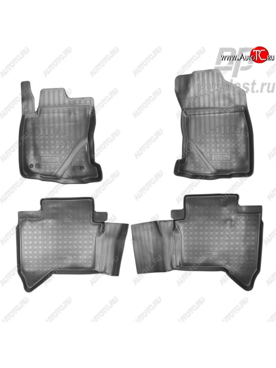 Комплект ковриков в салон Norplast Toyota Hilux AN120 дорестайлинг (2016-2020)  в Перми Пермском крае