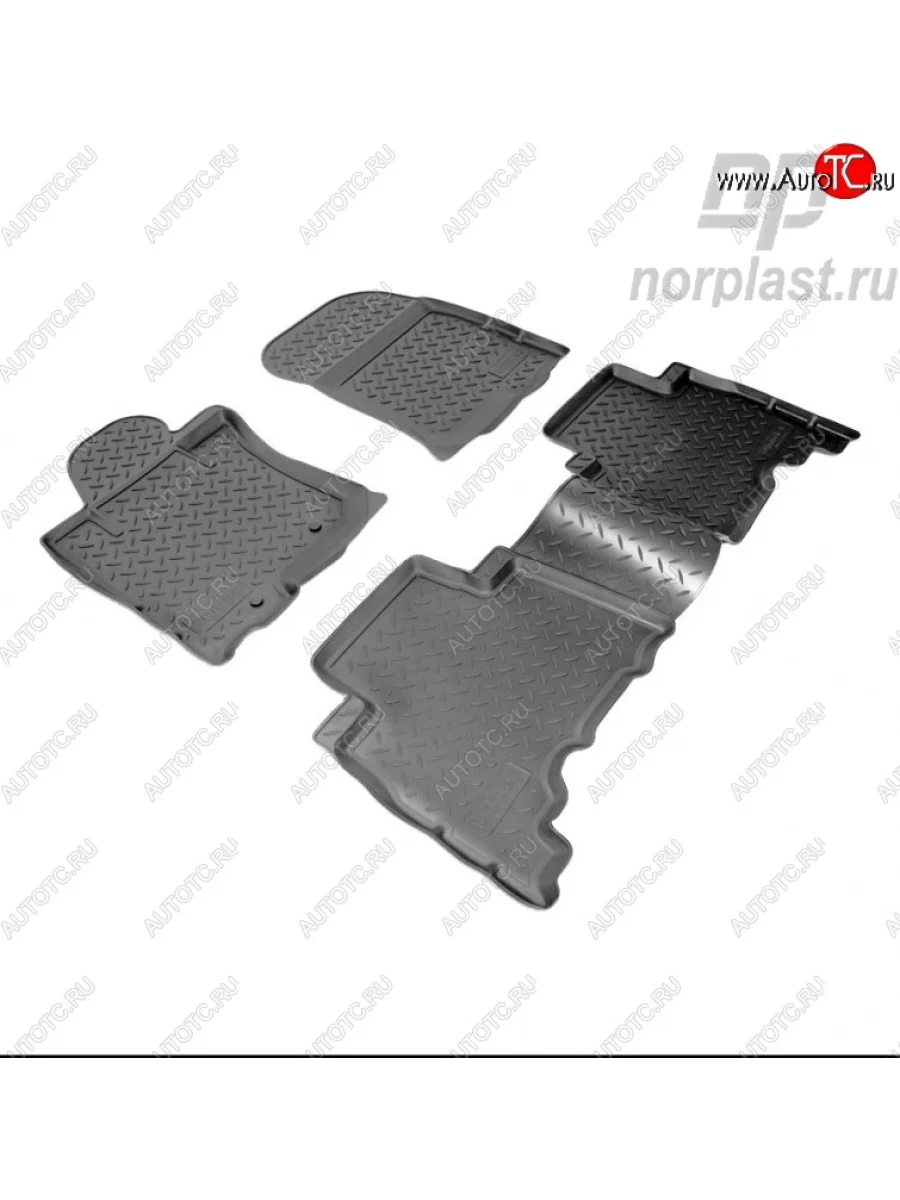 Комплект ковриков в салон Norplast  Toyota Land Cruiser Prado (2009-2013) J150  в Перми Пермском крае