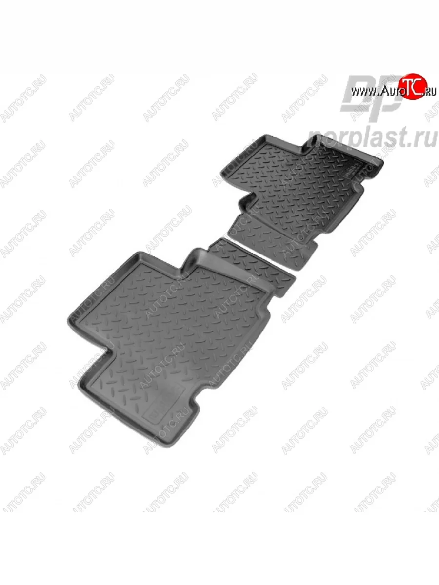 Комплект ковриков в салон Norplast (задние) Toyota RAV4 XA30 5 дв. 1-ый рестайлинг (2008-2010)  в Керчи Республика Крым