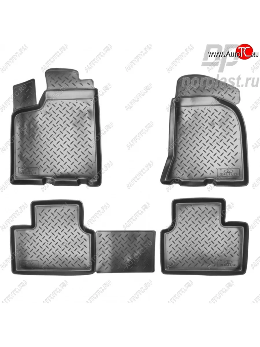 Комплект ковриков в салон Norplast Лада ВАЗ 2110 седан (1995-2007)  в Керчи Республика Крым