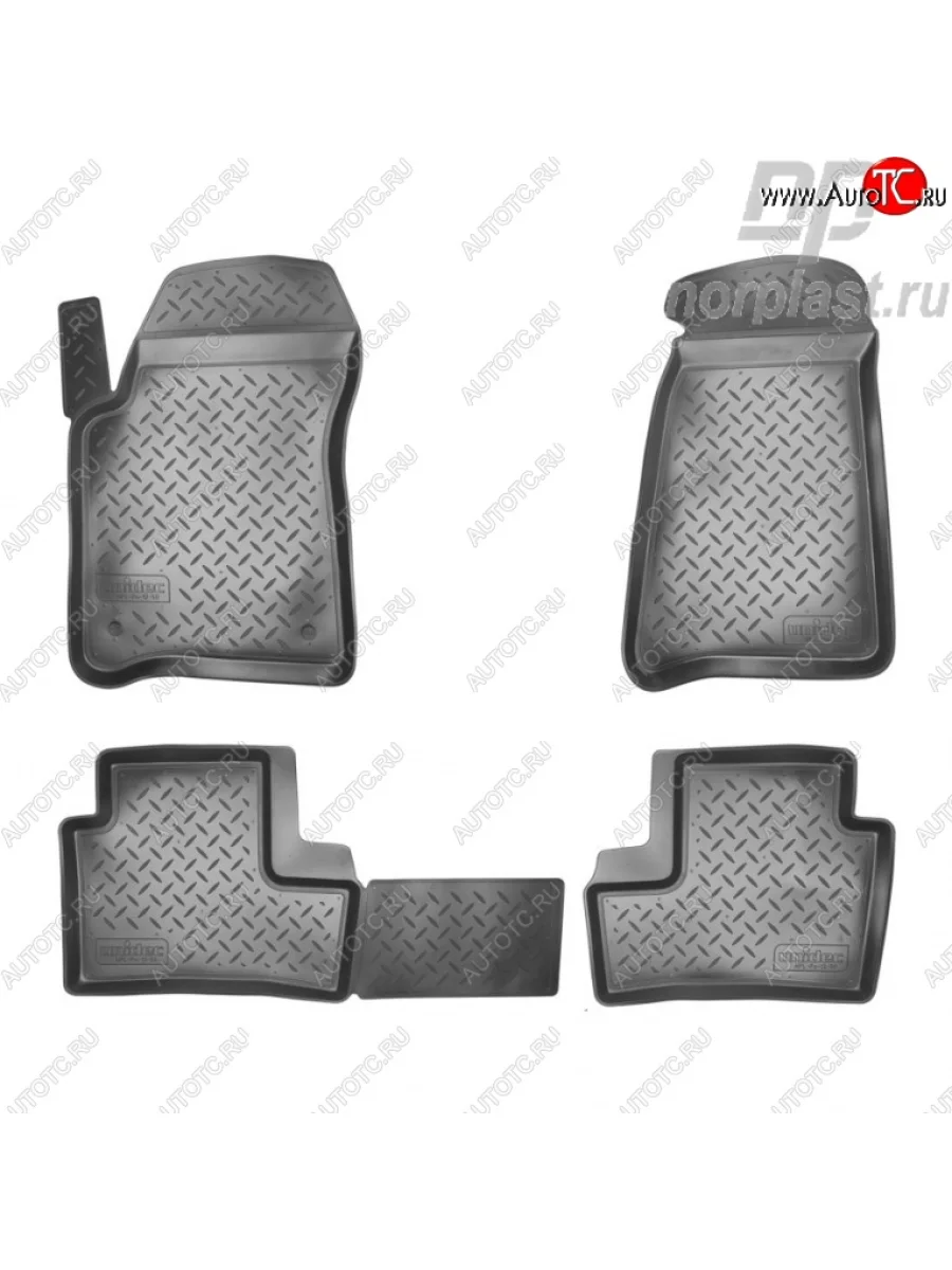 Комплект ковриков в салон Norplast Лада ВАЗ 2123 (Нива Шевроле) дорестайлинг (2002-2008)  в Перми Пермском крае