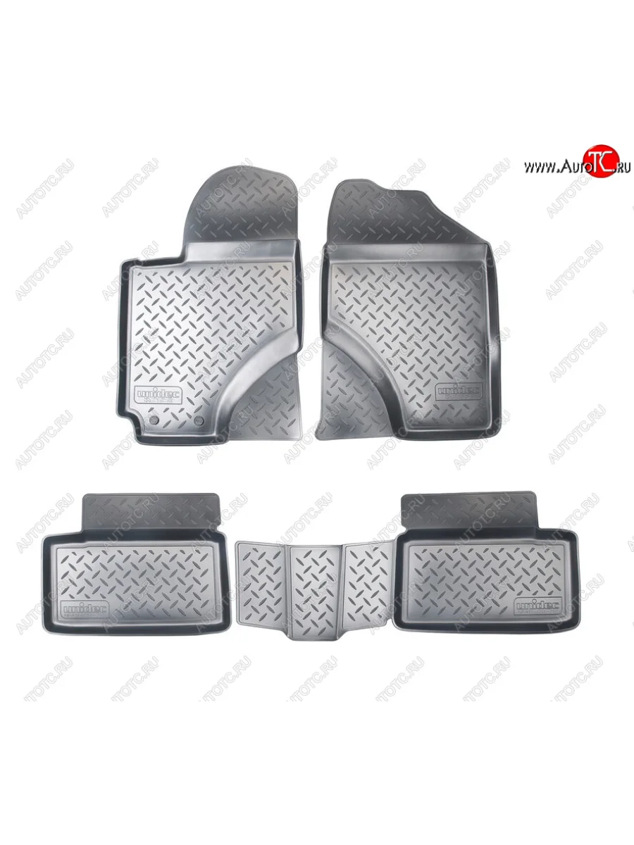 Комплект ковриков в салон Norplast Unidec Lifan Breez (2006-2012) (Цвет: черный)  в Самаре Самарской области