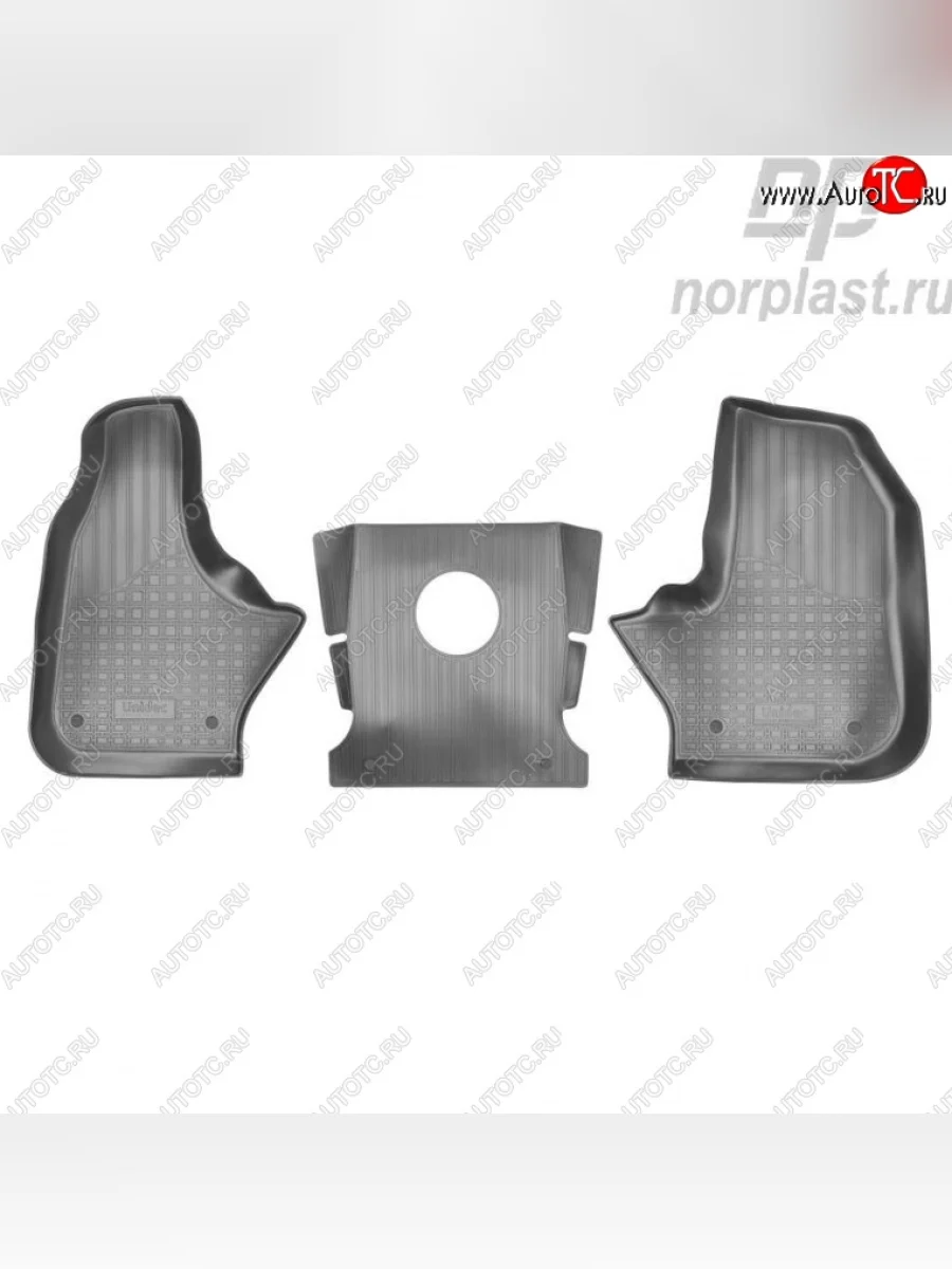 Комплект ковриков в салон Norplast ГАЗ ГАЗон Next (2014-2025)  в Керчи Республика Крым