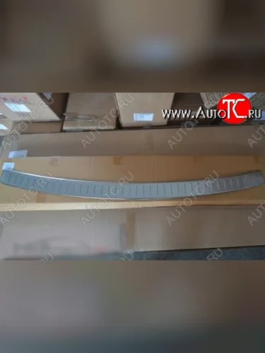 Защитная накладка на задний бампер СТ Nissan X-trail 2 T31 дорестайлинг (2007-2011)