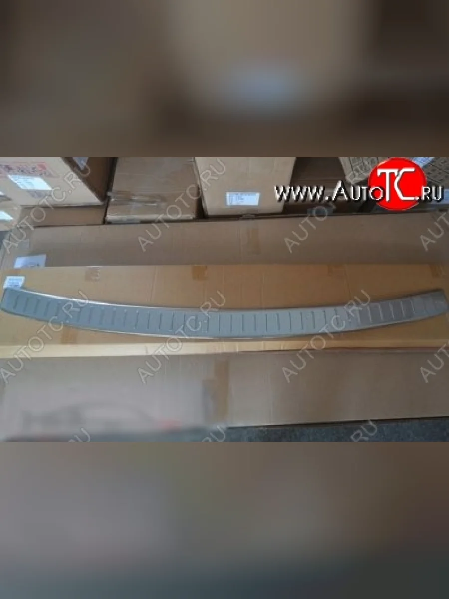 Защитная накладка на задний бампер СТ Nissan X-trail 2 T31 дорестайлинг (2007-2011)  в Самаре Самарской области