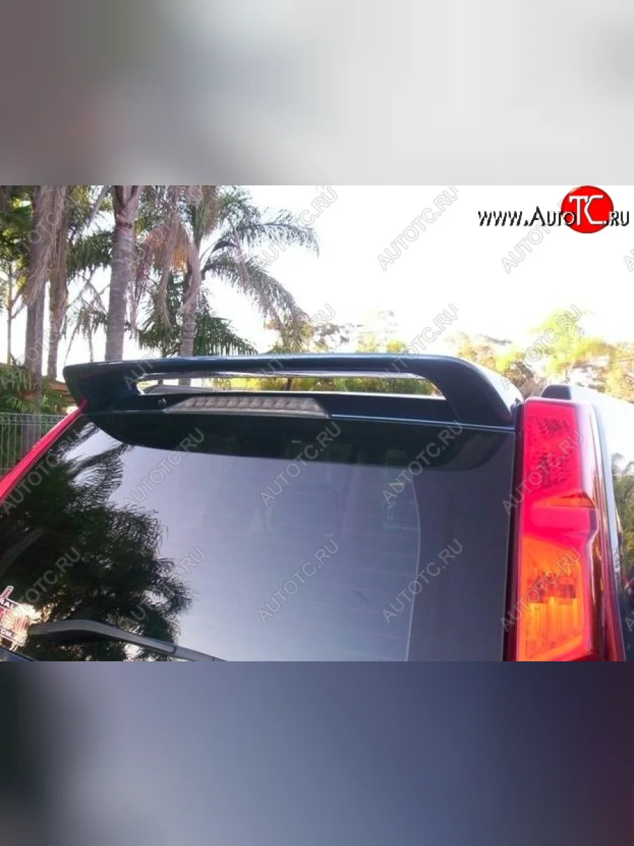 Спойлер CT Nissan X-trail 2 T31 дорестайлинг (2007-2011) (Неокрашенный)  в Воронеже Воронежской области