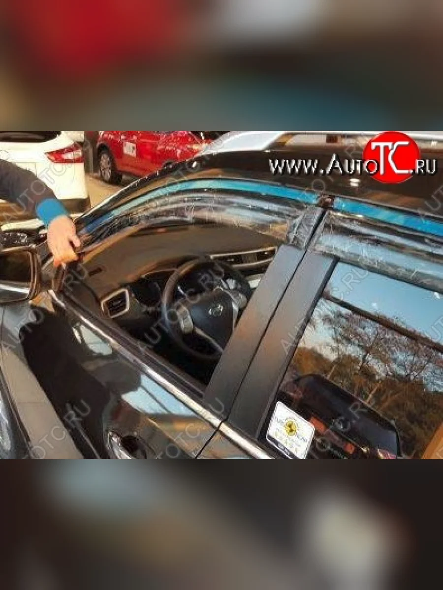 Комплект дефлекторов окон СТ Nissan X-trail 3 T32 рестайлинг (2017-2022)  в Воронеже Воронежской области