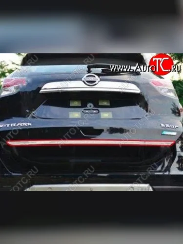 Нижняя накладка на крышку багажника СТ Nissan X-trail 3 T32 рестайлинг (2017-2022)