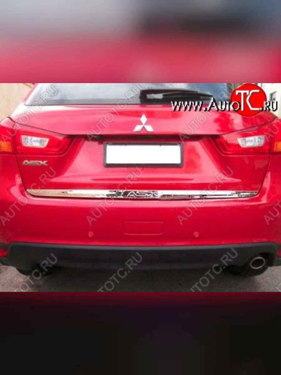 Накладка на крышку багажника СТ Mitsubishi ASX 1-ый рестайлинг (2013-2016)  в Керчи Республика Крым