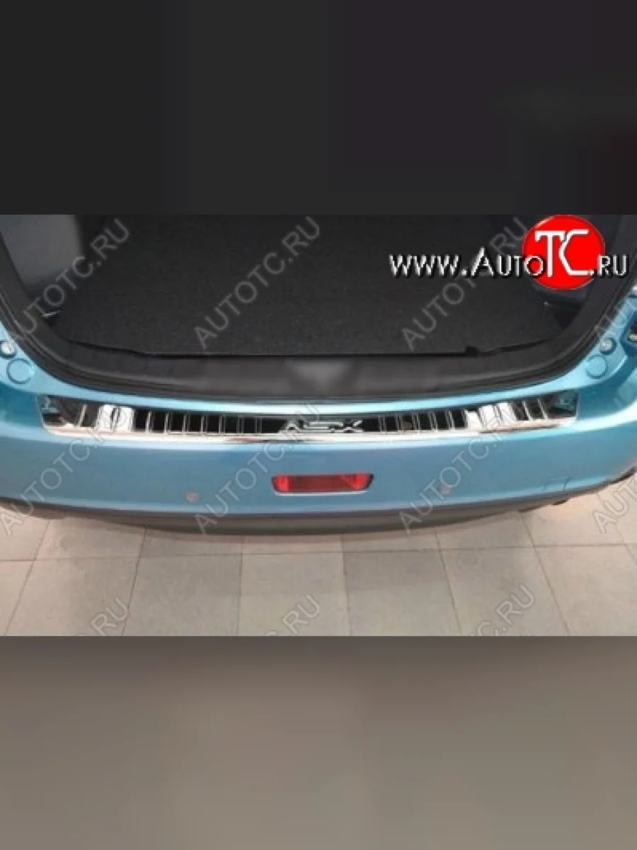 Защитная накладка на задний бампер СТ Mitsubishi ASX 1-ый рестайлинг (2013-2016)  в Керчи Республика Крым