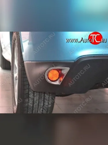 Накладки на задние отражатели СТ Mitsubishi ASX дорестайлинг (2010-2012)