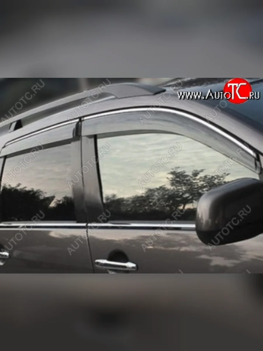 Комплект дефлекторов окон СТ Mitsubishi Outlander GF 2-ой рестайлинг (2015-2018)  в Самаре Самарской области