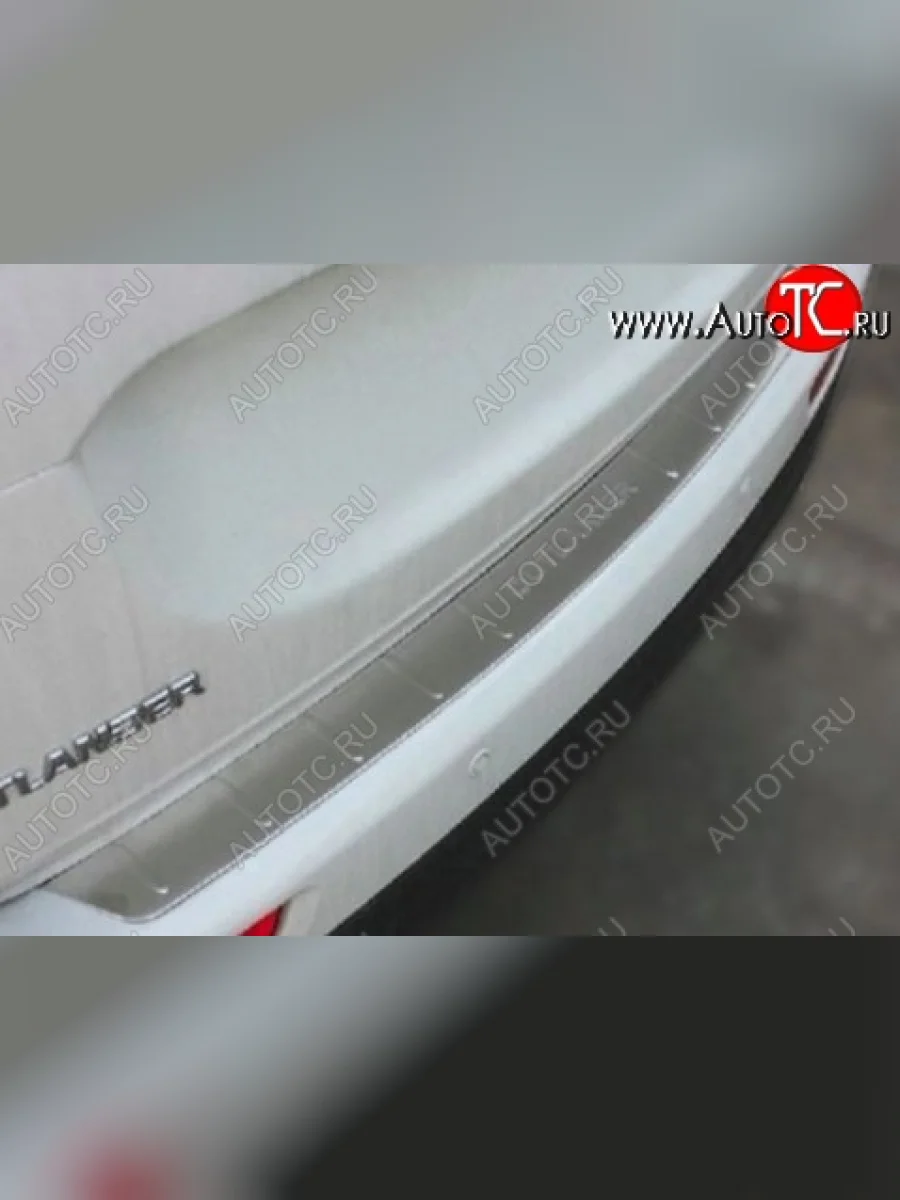 Защитная накладка на задний бампер СТ Mitsubishi Outlander GF 2-ой рестайлинг (2015-2018)  в Перми Пермском крае