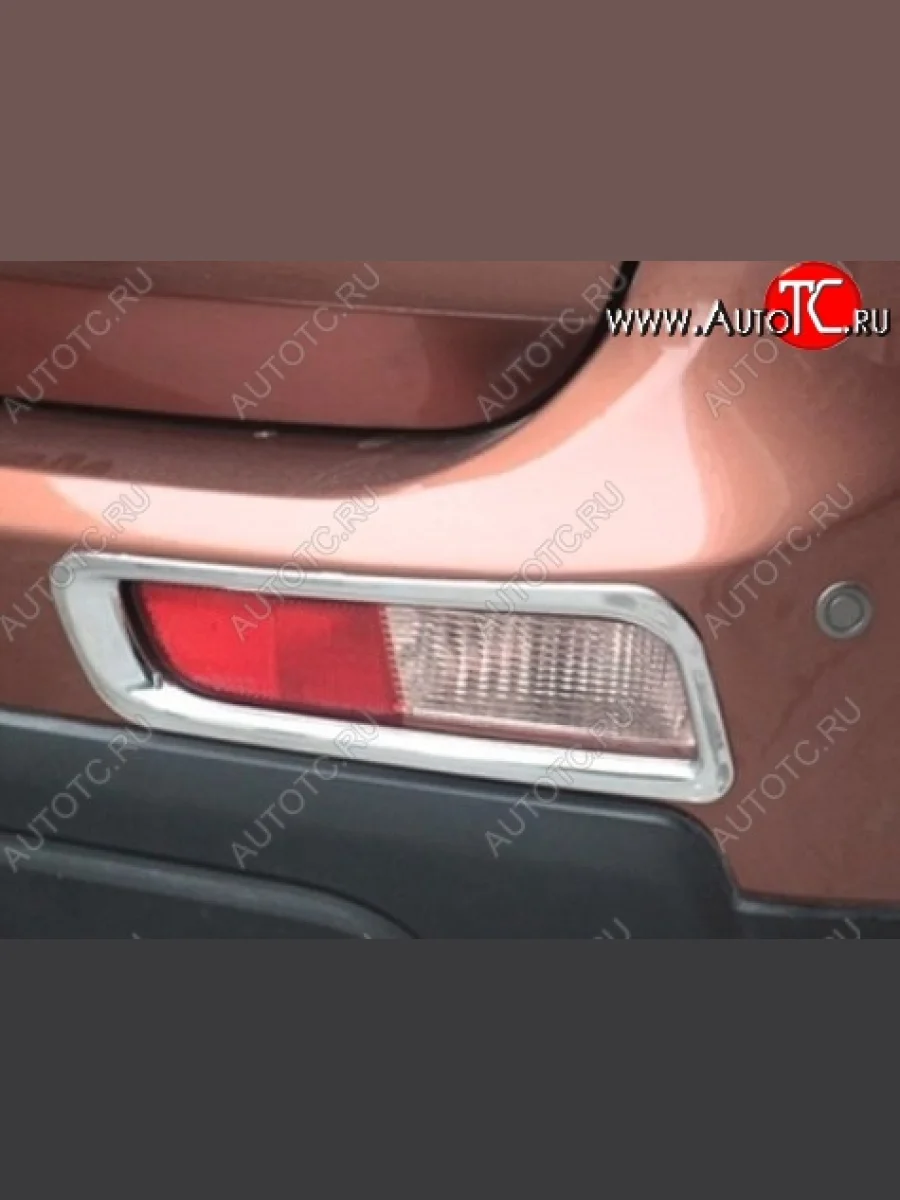 Накладки на задние отражатели СТ Mitsubishi Outlander GF 2-ой рестайлинг (2015-2018)  в Перми Пермском крае