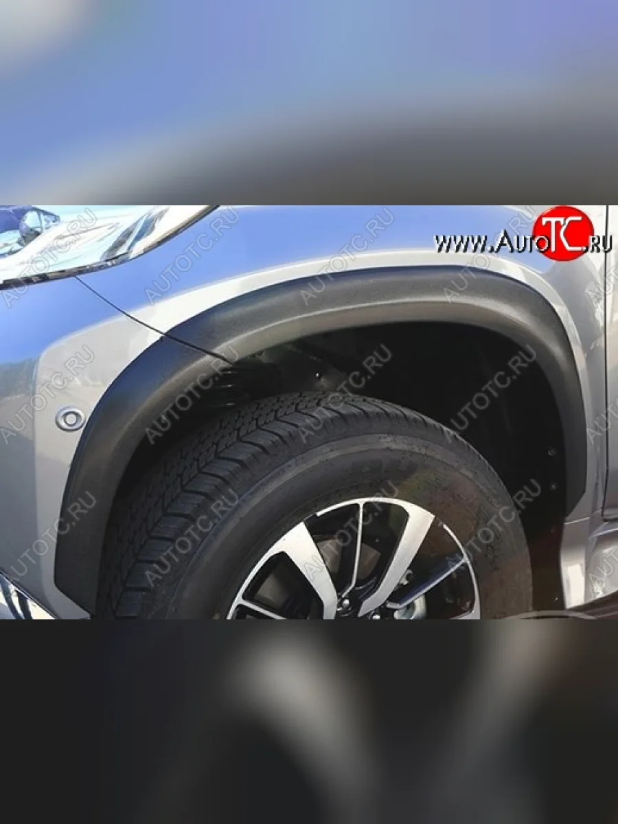 Накладки на колёсные арки CT Mitsubishi Pajero Sport QE дорестайлинг (2015-2021) (Неокрашенные)  в Перми Пермском крае