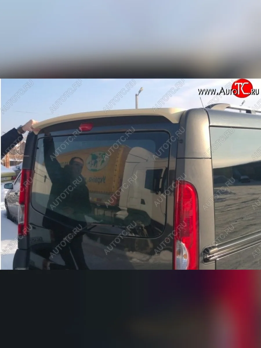 Спойлер CT Renault Trafic X83 дорестайлинг (2001-2006) (Неокрашенный)  в Керчи Республика Крым