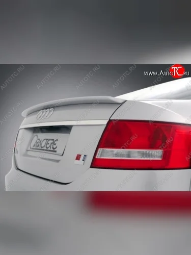 Лип спойлер CT Audi A6 C6 дорестайлинг, седан (2004-2008)