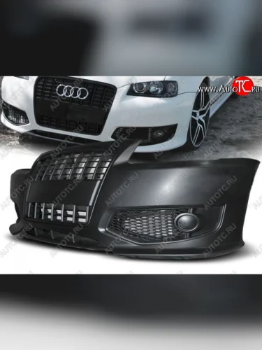 Передний бампер S-Line v1 Audi A3 8LA хэтчбэк 5 дв. рестайлинг (2000-2003)