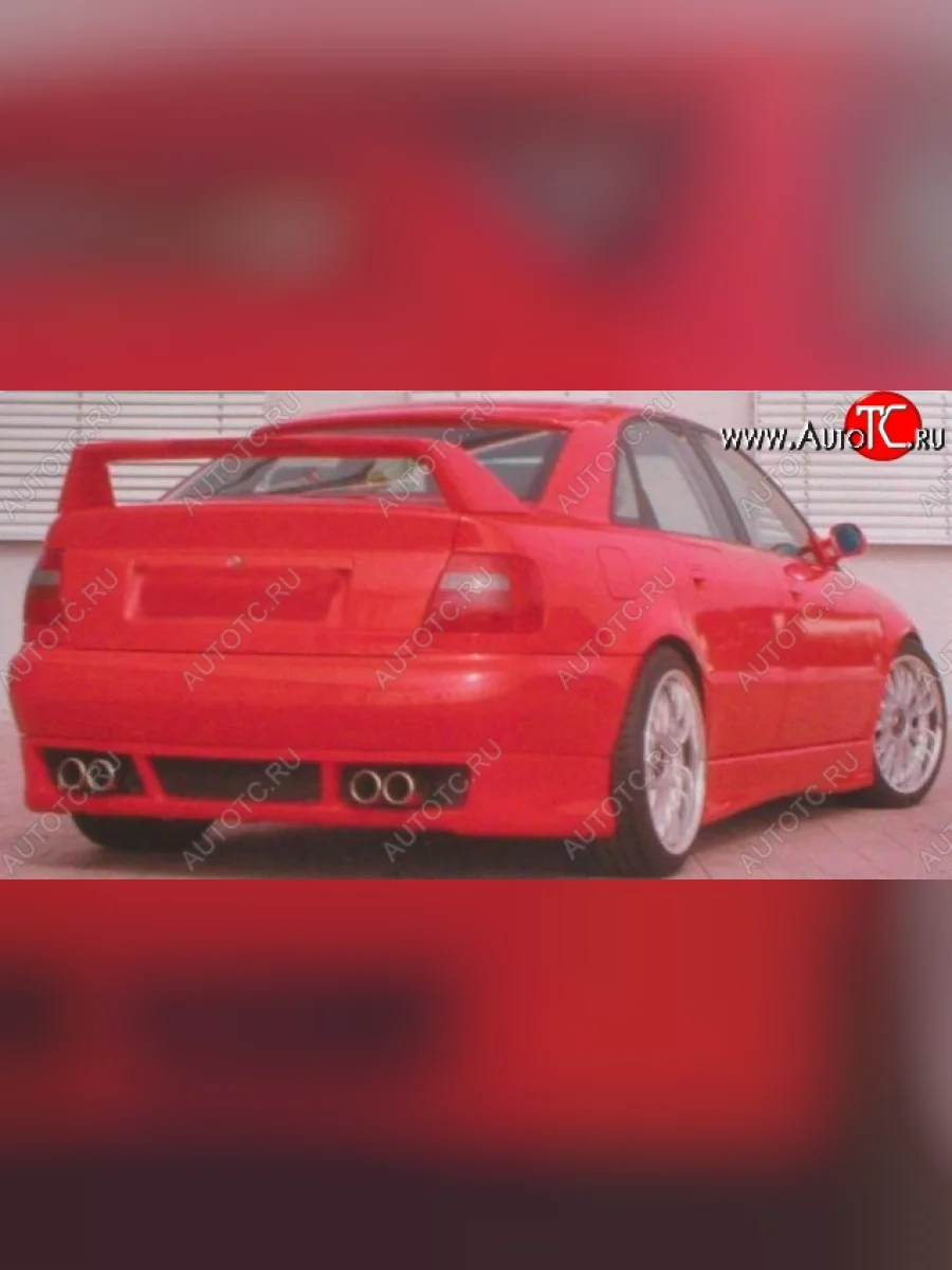 Спойлер CT Audi A4 B5 8D2 седан 2-ой рестайлинг (1999-2001) (Неокрашенный)  в Перми Пермском крае