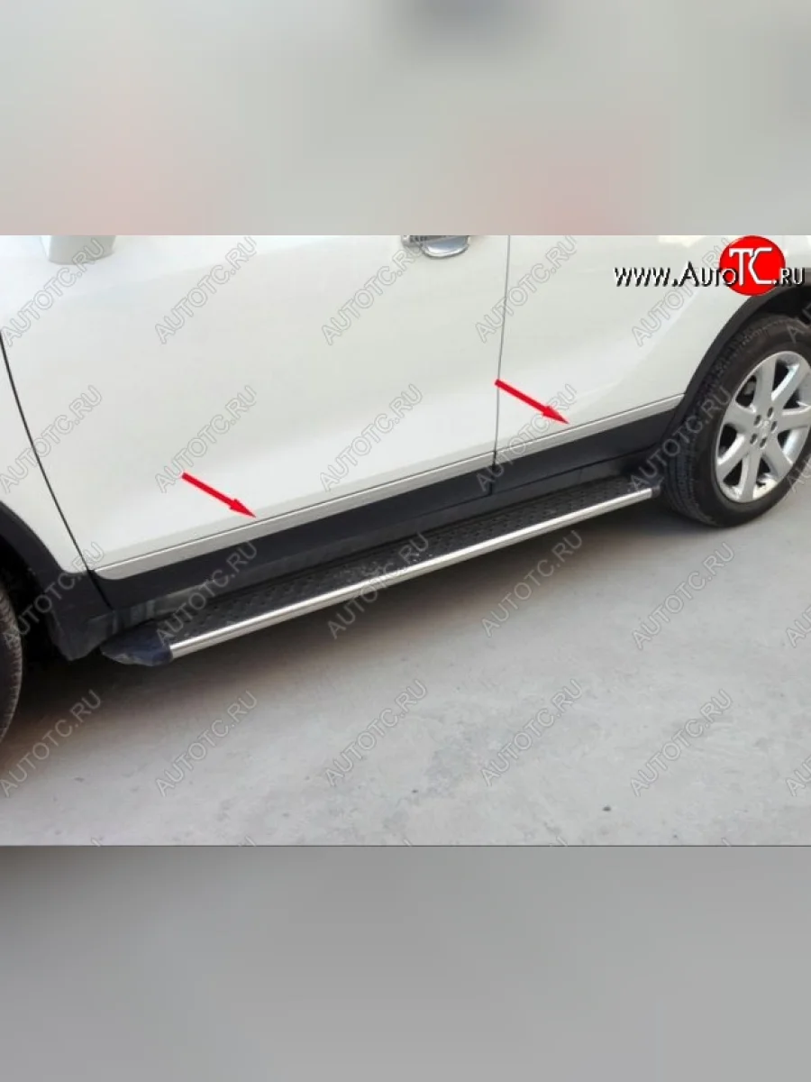 Молдинги CT Opel Mokka  дорестайлинг (2012-2016) (Неокрашенные)  в Воронеже Воронежской области