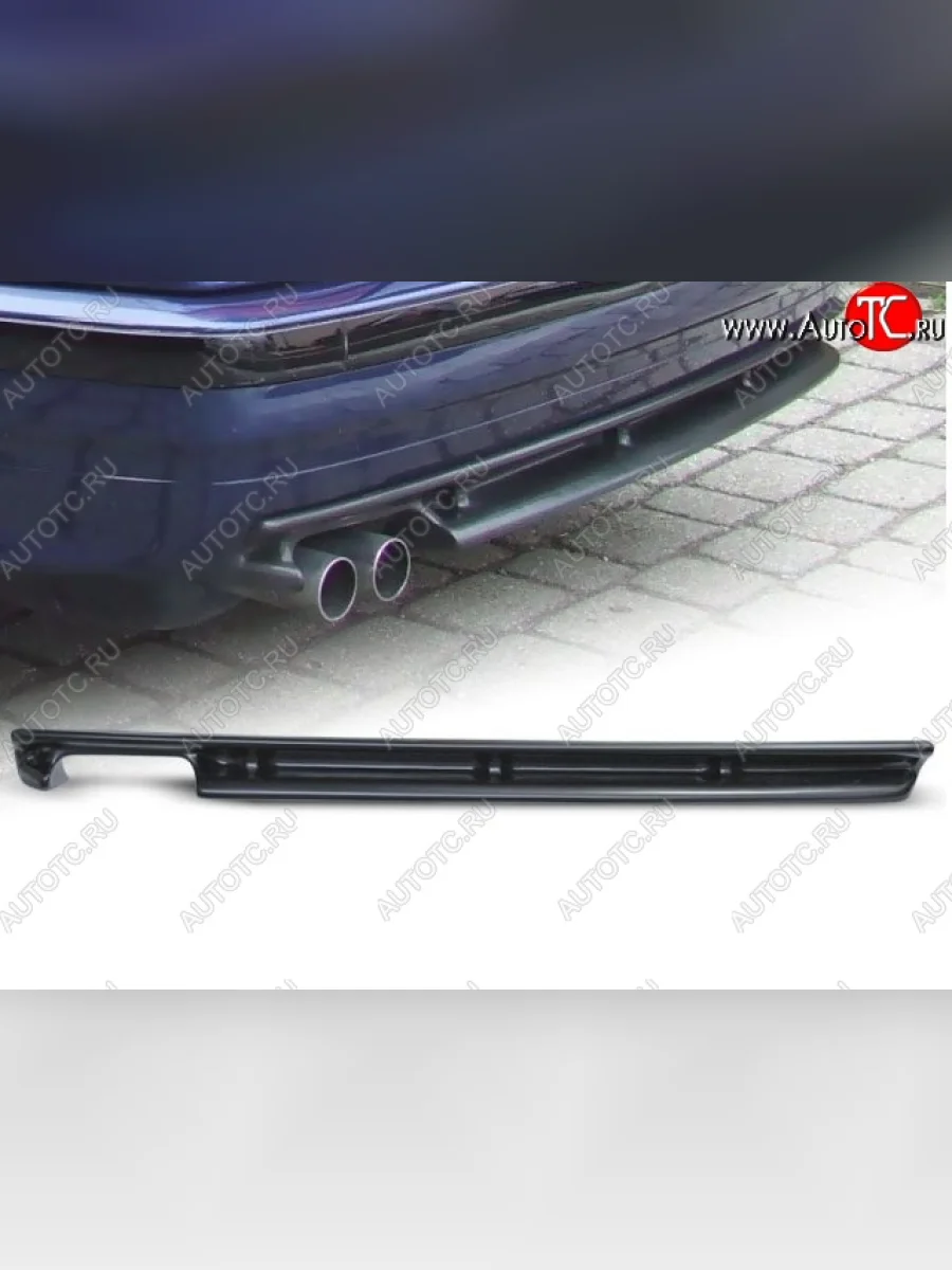 Накладка на задний бампер (Coupe) M-Style BMW 3 серия E36 седан (1990-2000) (Неокрашенная)  в Керчи Республика Крым