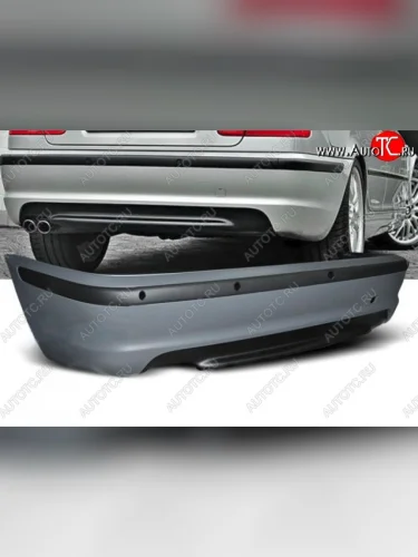 Задний бампер (седан) M-pakiet v2 BMW 3 серия E46 седан дорестайлинг (1998-2001)