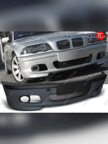 Передний бампер (Coupe) M-pakiet BMW 3 серия E46 седан дорестайлинг (1998-2001)