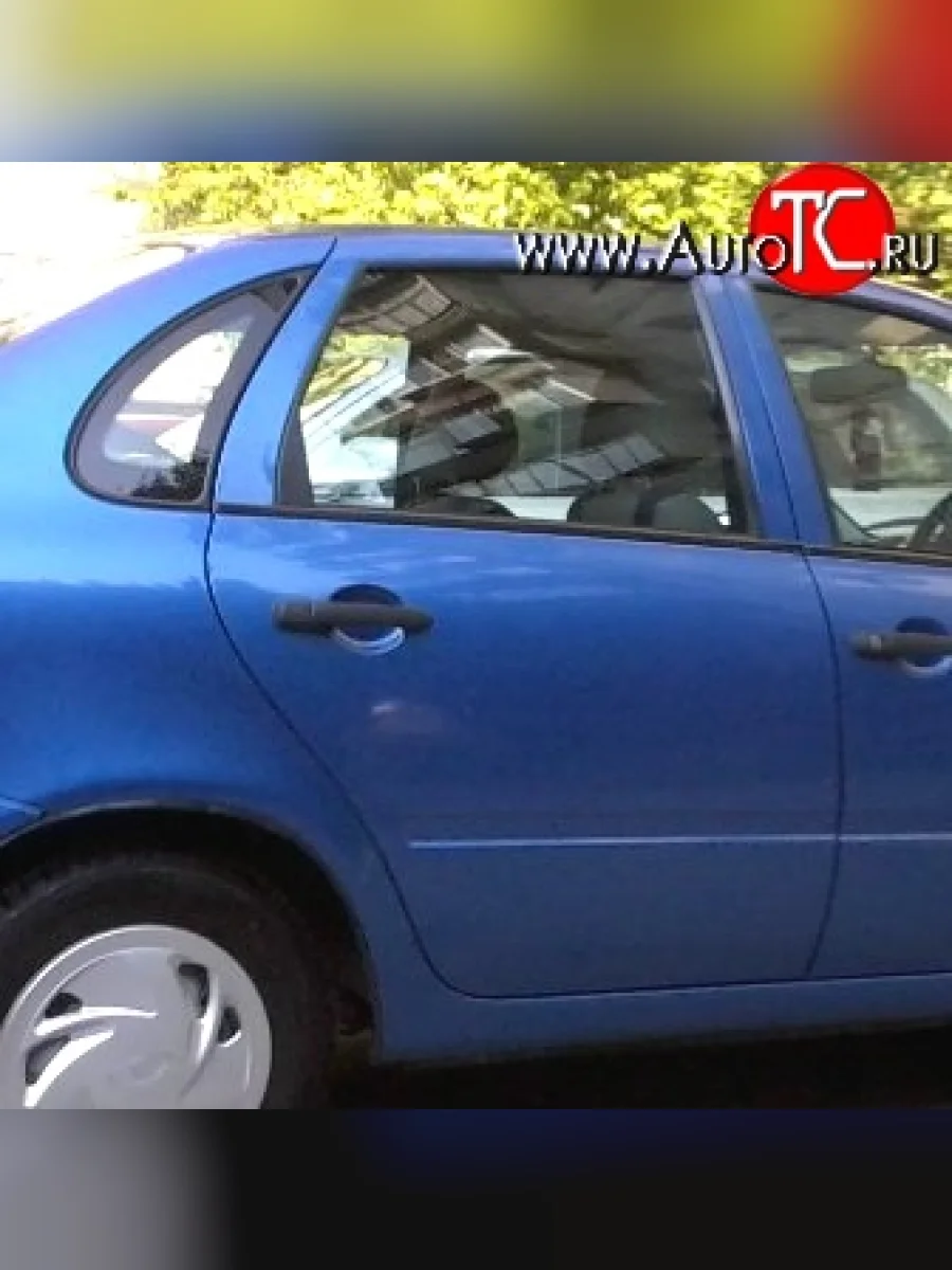 Задняя правая дверь Стандартная Лада ВАЗ Калина 1118 седан (2004-2013) (Окрашенная)  в Самаре Самарской области