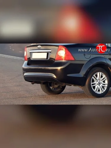 Задний бампер Стандартный (Окрашенный) Ford Focus 2 седан рестайлинг (2007-2011)