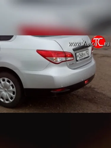 Задний бампер Стандартный Nissan Almera 3 G15 седан (2012-2019)